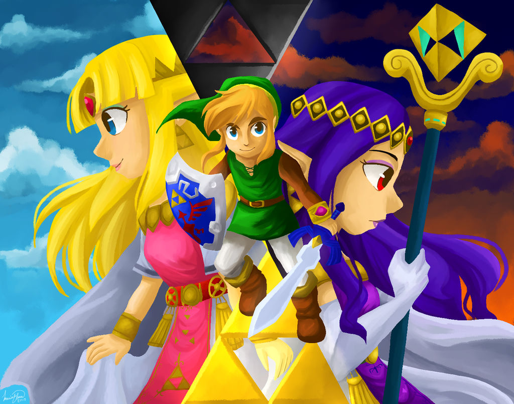 Zelda A Link Between Worlds by zupertompa on DeviantArt