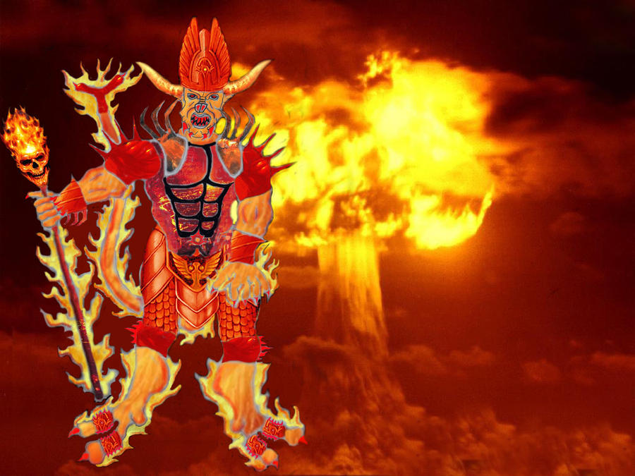 Fire colossus by aruljernil on DeviantArt