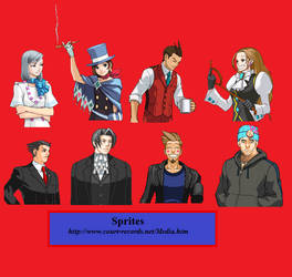 Ace Attorney Designs