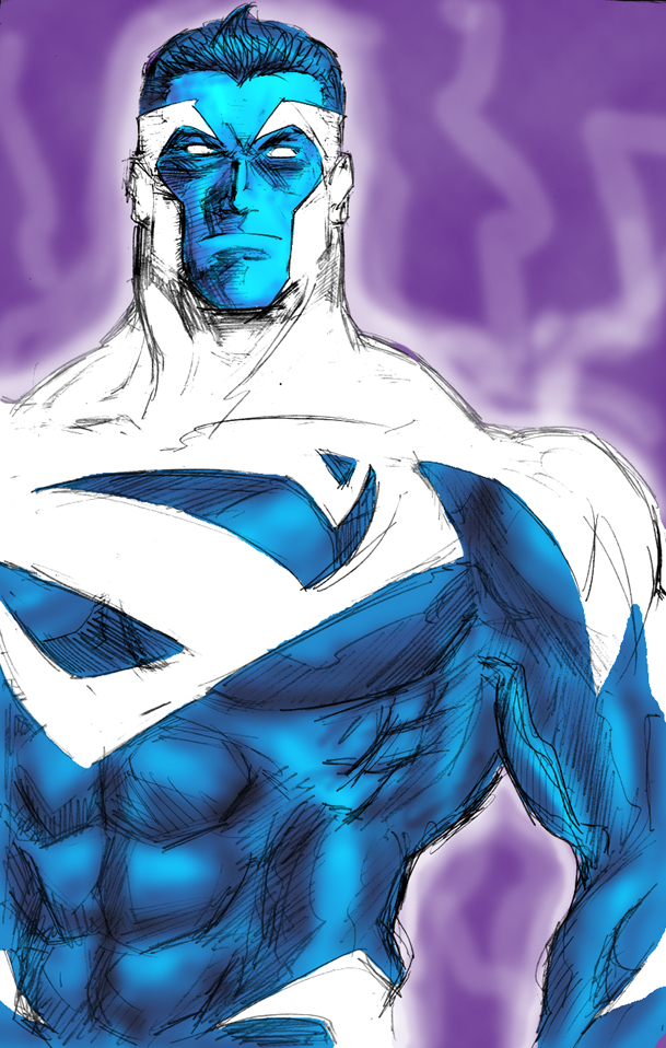 Superman Blue by lucio7lopez on DeviantArt