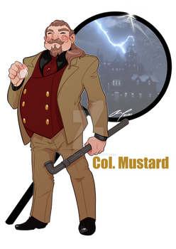 Naruto/Clue: Col.Mustard for PenumbraChey