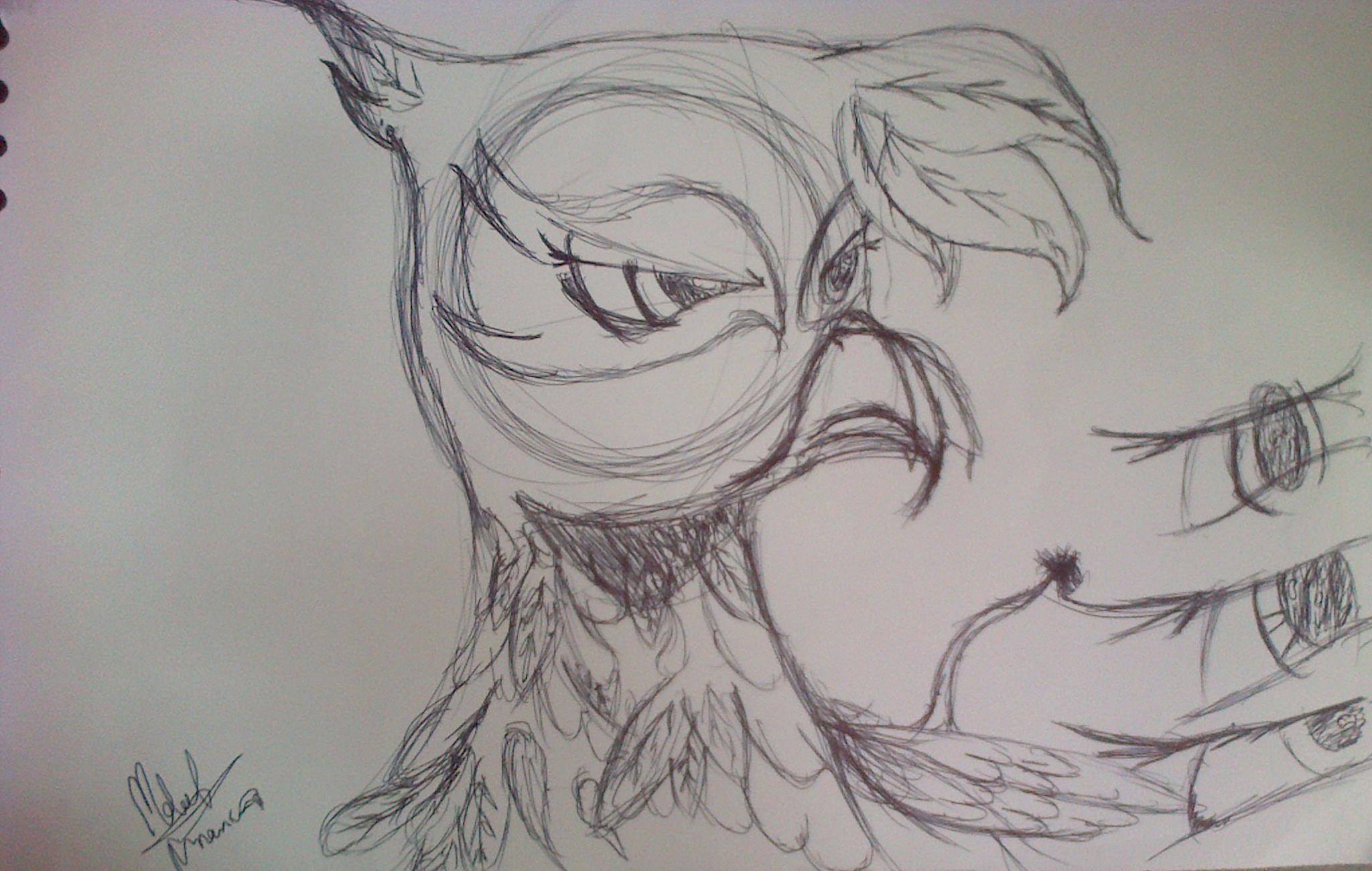 gilda the griffon wip