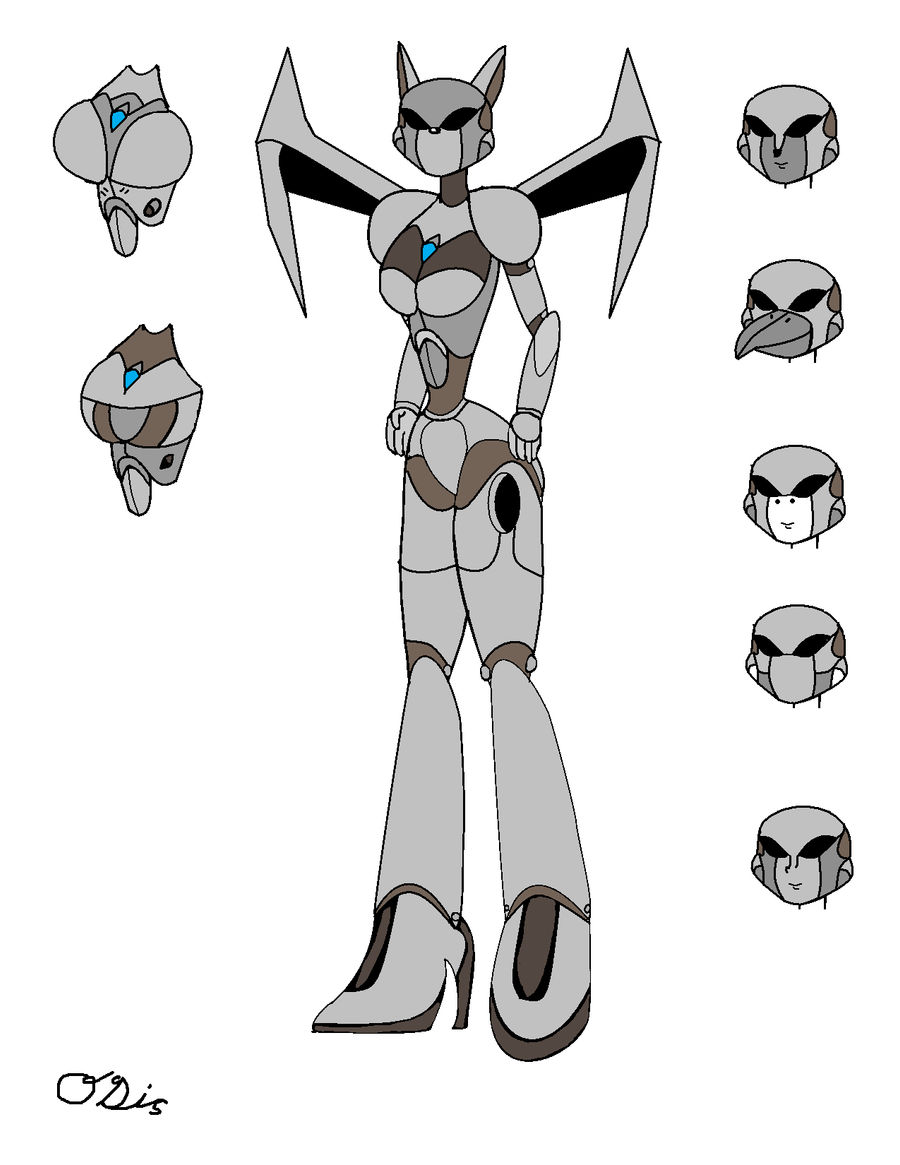 Mecha Base Female by Odiz on DeviantArt