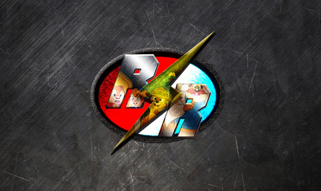 Icon Rescue Ranger Rescue Rangers Logo 2017 metal bg by Odiz on DeviantArt