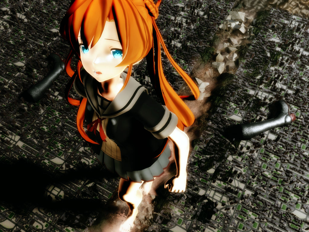 Giantess bukuma by ottoman114514 on DeviantArt