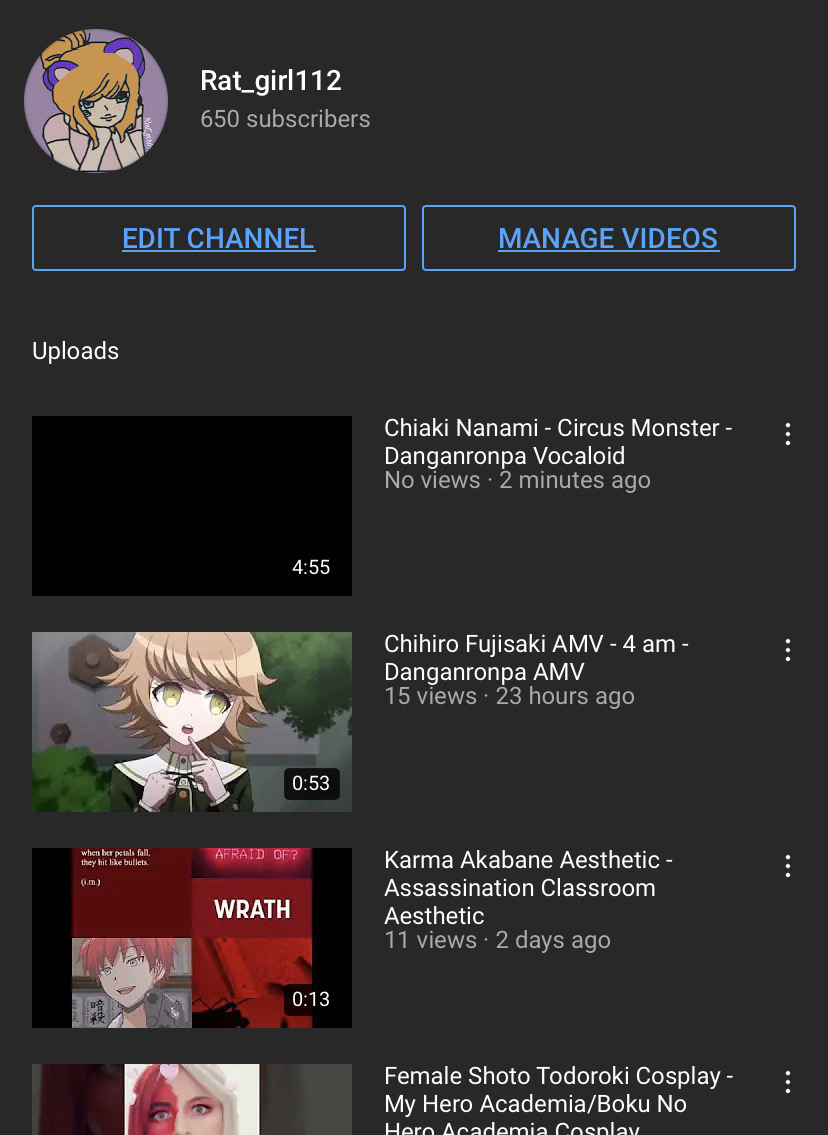 Just Posted an Vocaloid