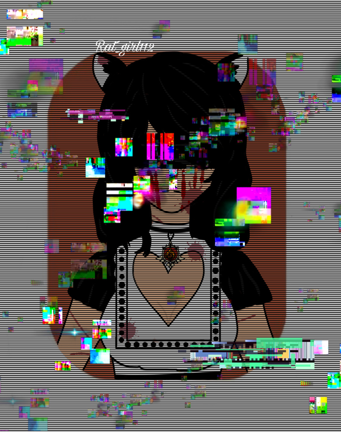 Goretober Day 6/8: Blinded/Glitch