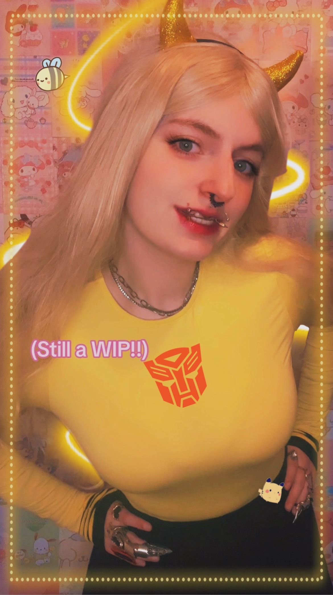 Human Female Bumblebee Cosplay