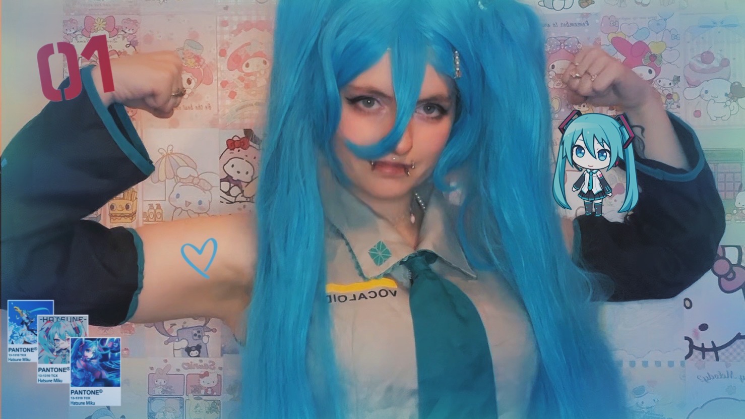 (1/3) Hatsune Miku Cosplay