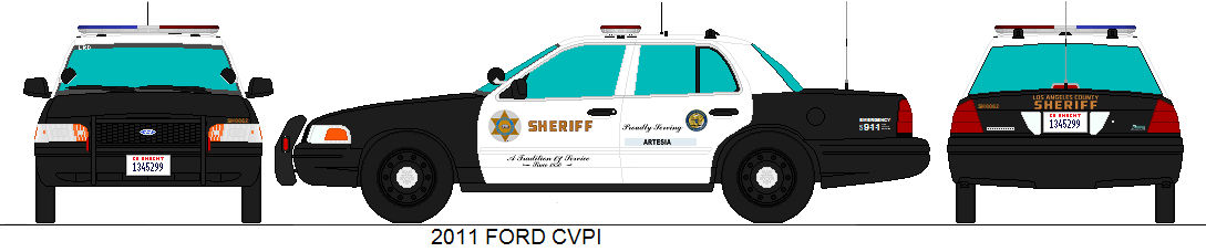 LA County Sheriff 2011 Ford CVPI Artesia by Alatreus on DeviantArt