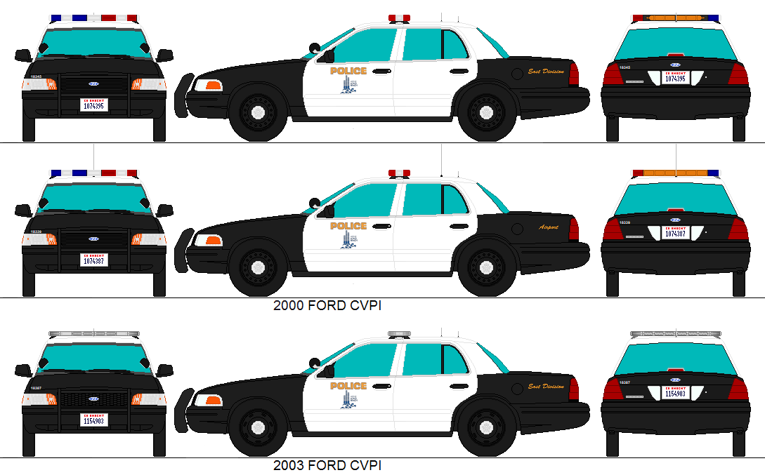 Long Beach Police Early 2000s Ford CVPIs by Alatreus on DeviantArt