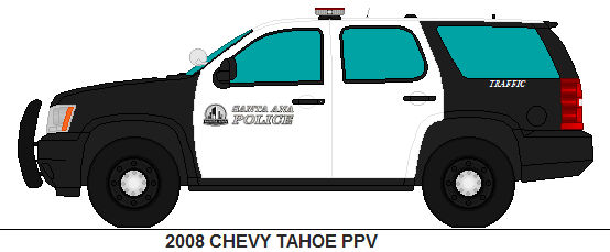 Santa Ana Police 2008 Chevy Tahoe