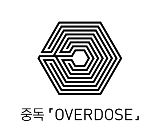 Code Overdose Logo Overdose Exo Logo EXO OVERDOSE EXO M CHEN 2 BUTTON SET SM LOTTE POP UP