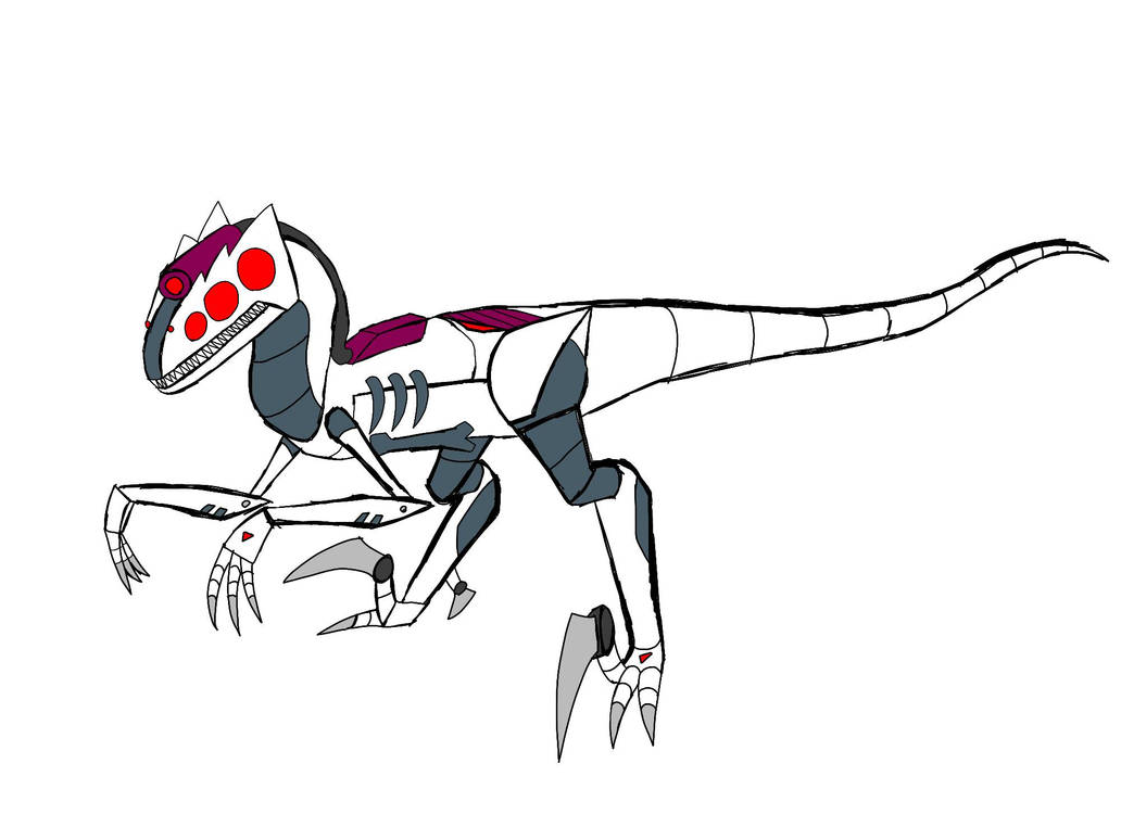 MD: Transformers Dinobot raptor mode by LizardlaneArt on DeviantArt