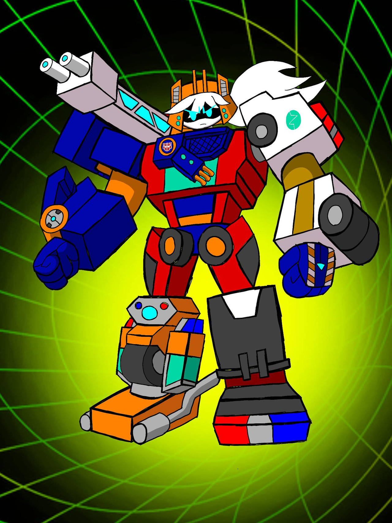 Transformers G2 month day 6: Defensor by pi64lx on DeviantArt