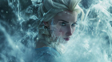 Elsa and Anna in Ice 05 - poster