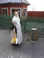 1830's day dress