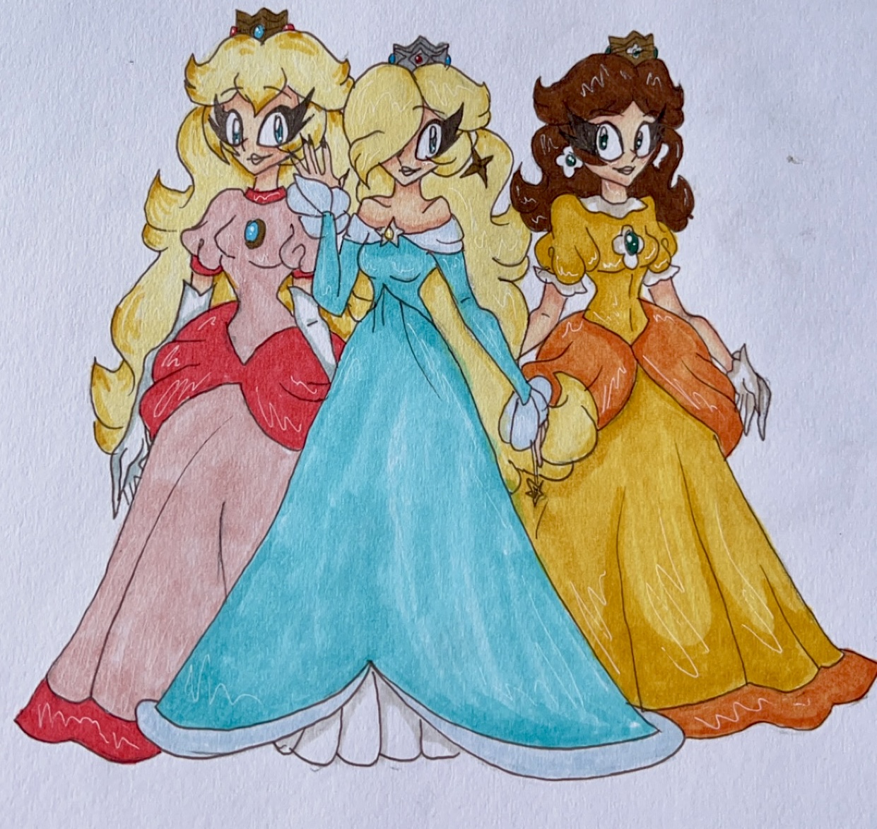 Three Princess Three princesses by SummaniaCupcake on DeviantArt