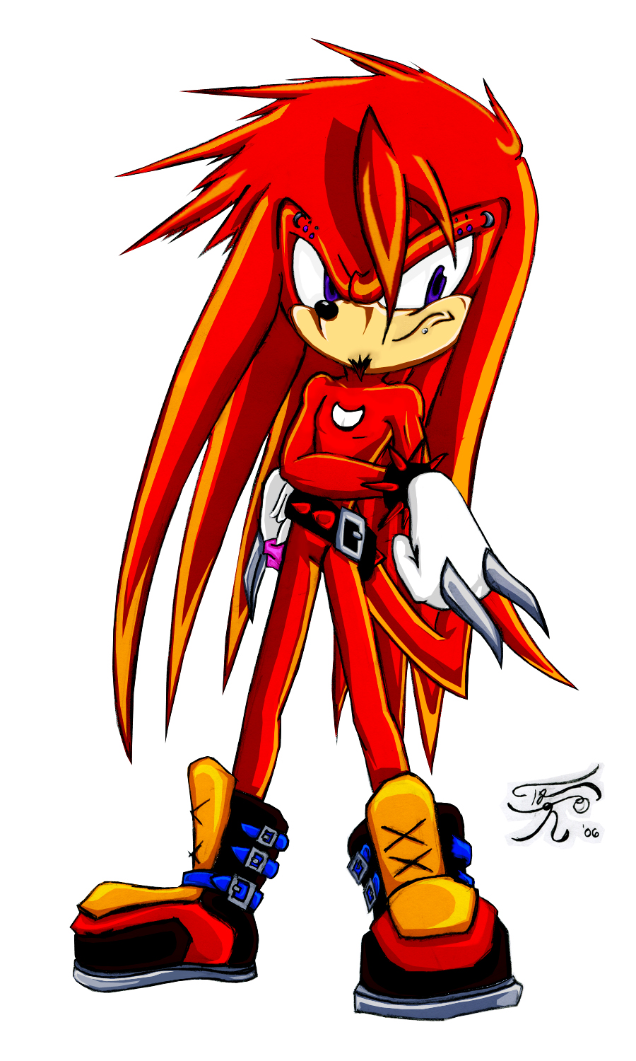 My version of Future Knuckles