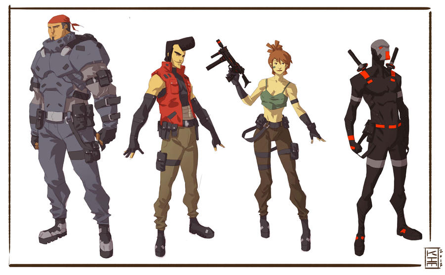Decatur Character Designs Character Design by KimJacinto on DeviantArt