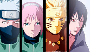 Naruto 676 - Team 7