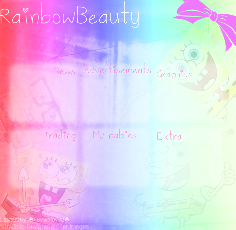 Spongebob layout