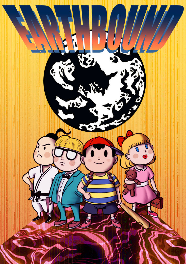Earthbound Deviantart Earthbound by Kokovartalosukka on DeviantArt