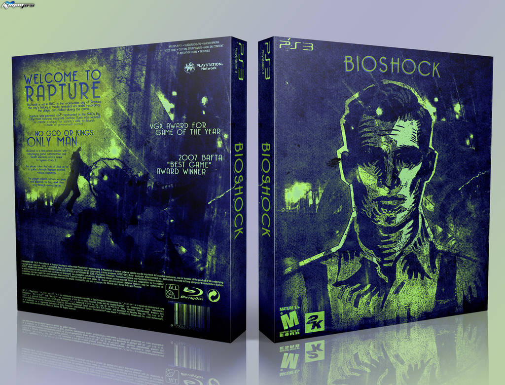 BioShock box art cover by irancover on DeviantArt