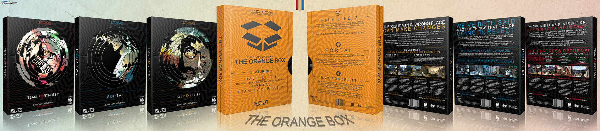 The Orange Box boxart cover