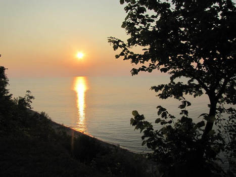 Looking out on to Lake Huron