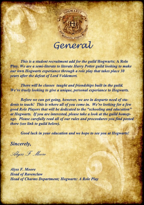 General Guild info