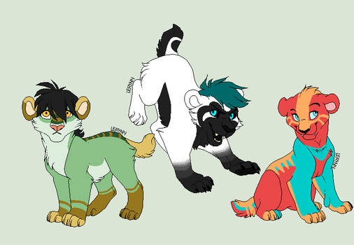 Feline Cub Adopts 1/3 OPEN