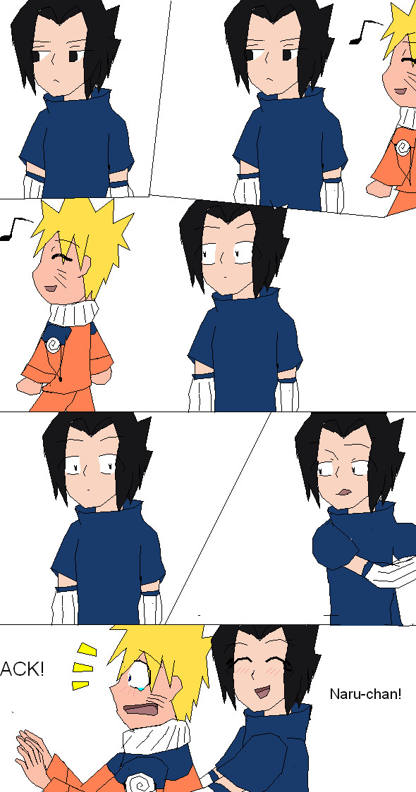 Random SasuNaru comic thing