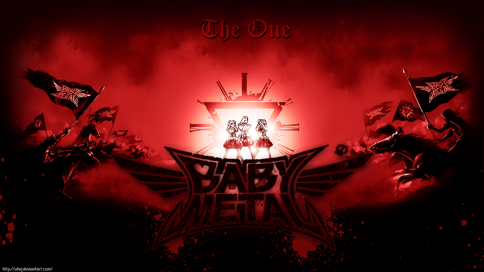 Babymetal Wallpaper 02 The One Ver 2 By Uhej On Deviantart