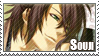 Stamp: Okita Souji by Luxuriah