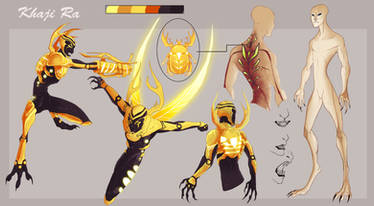 Golden Alien Scarab profile sheet