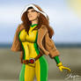 Rogue X-Men Painting