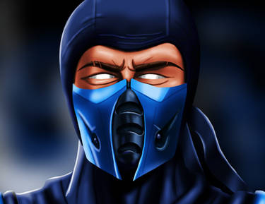 MK9 Sub Zero Illustration