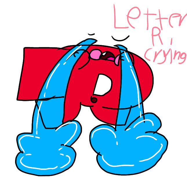 Letter R Upset Free Like Videos: Letter R Crying by EsmeraldaGomez on DeviantArt