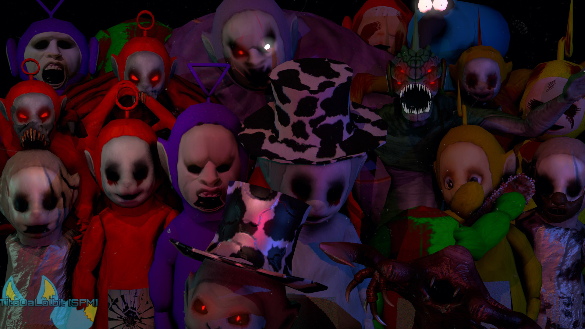 Slendytubbies Characters Remake Poster SFM By TitoDaLolbit On slendytubbies-characters-remake-poster-sfm-by-titodalolbit-on