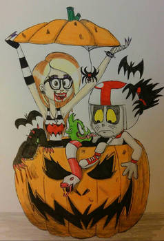 Happy Halloween by Giulia and Turbo! 