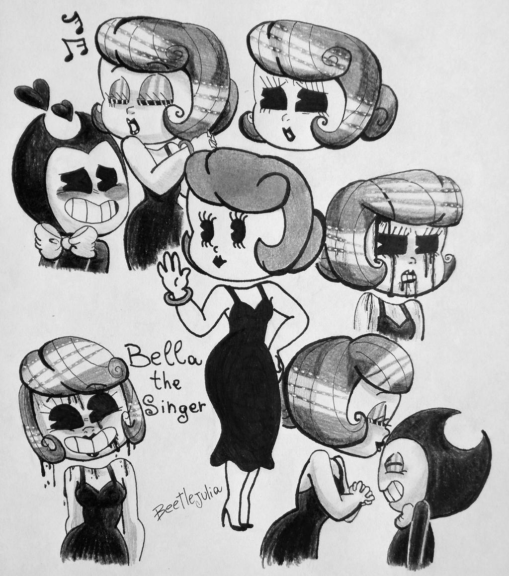 Singer Oc BENDY AND THE INK MACHINE OC: Bella the Singer by Beetlejulia on DeviantArt