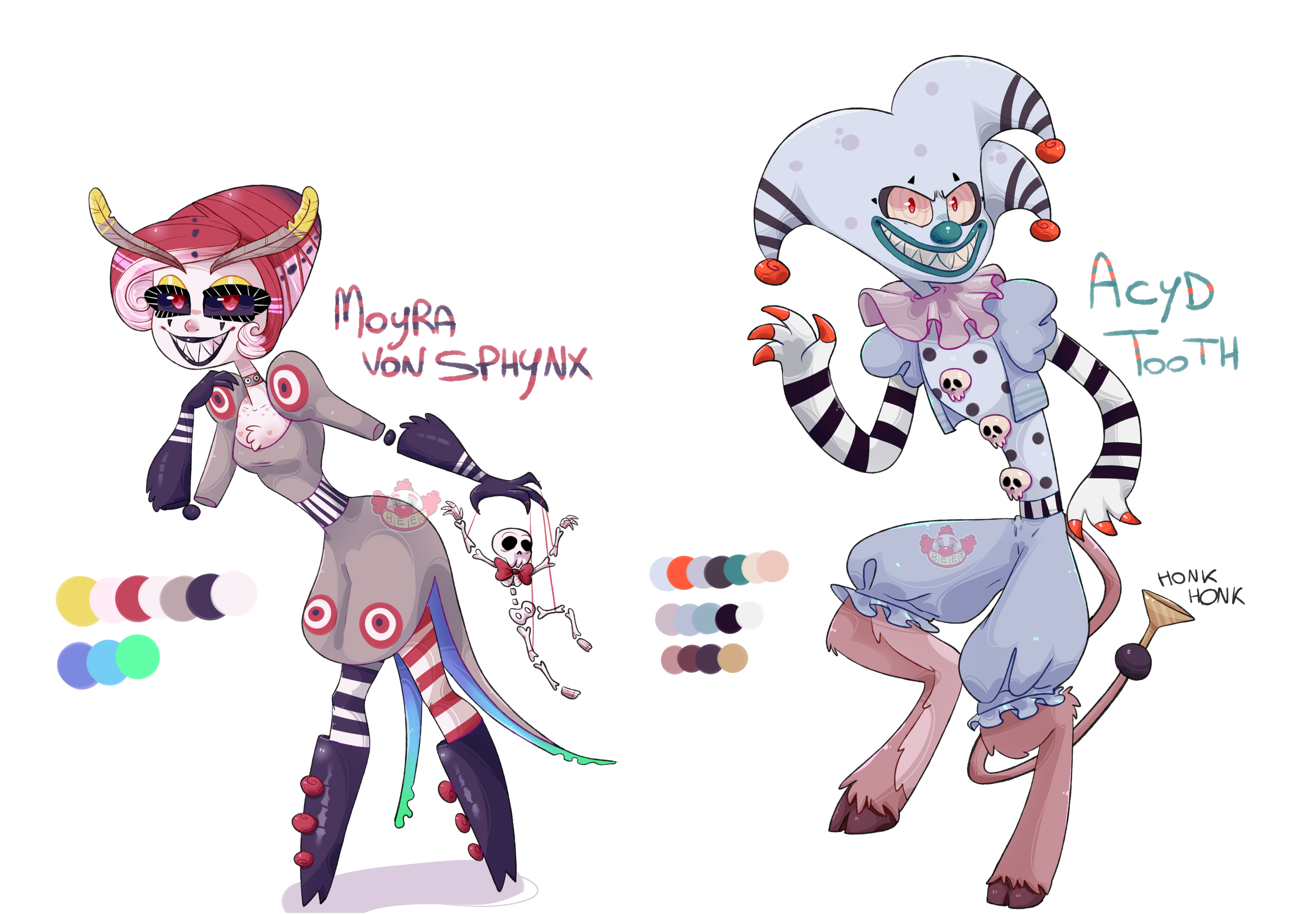 Hazbin Hotel Ocs By Beetlejulia On Deviantart