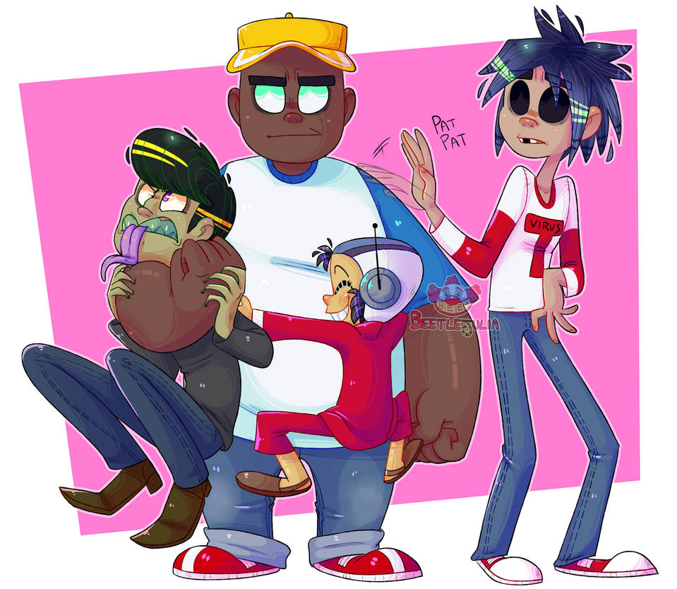 Gorillaz Phase 1 By Beetlejulia On DeviantArt gorillaz-phase-1-by-beetlejulia-on-deviantart