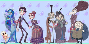 Corpse bride lineup