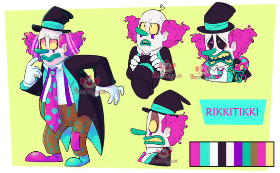 Horror circus characters: Rikkitikki