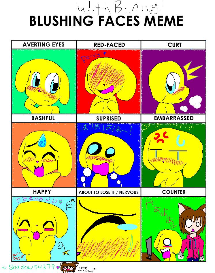 blushing faces meme ft human!sprackle by DitkaSaysHi on DeviantArt