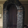 The Death Chamber Veil and Archway for MISTI-Con
