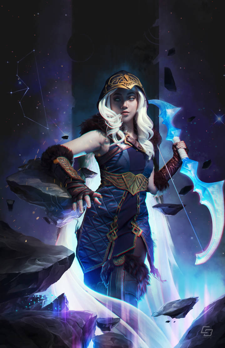 Ashe LoL by Chewiebaka on DeviantArt