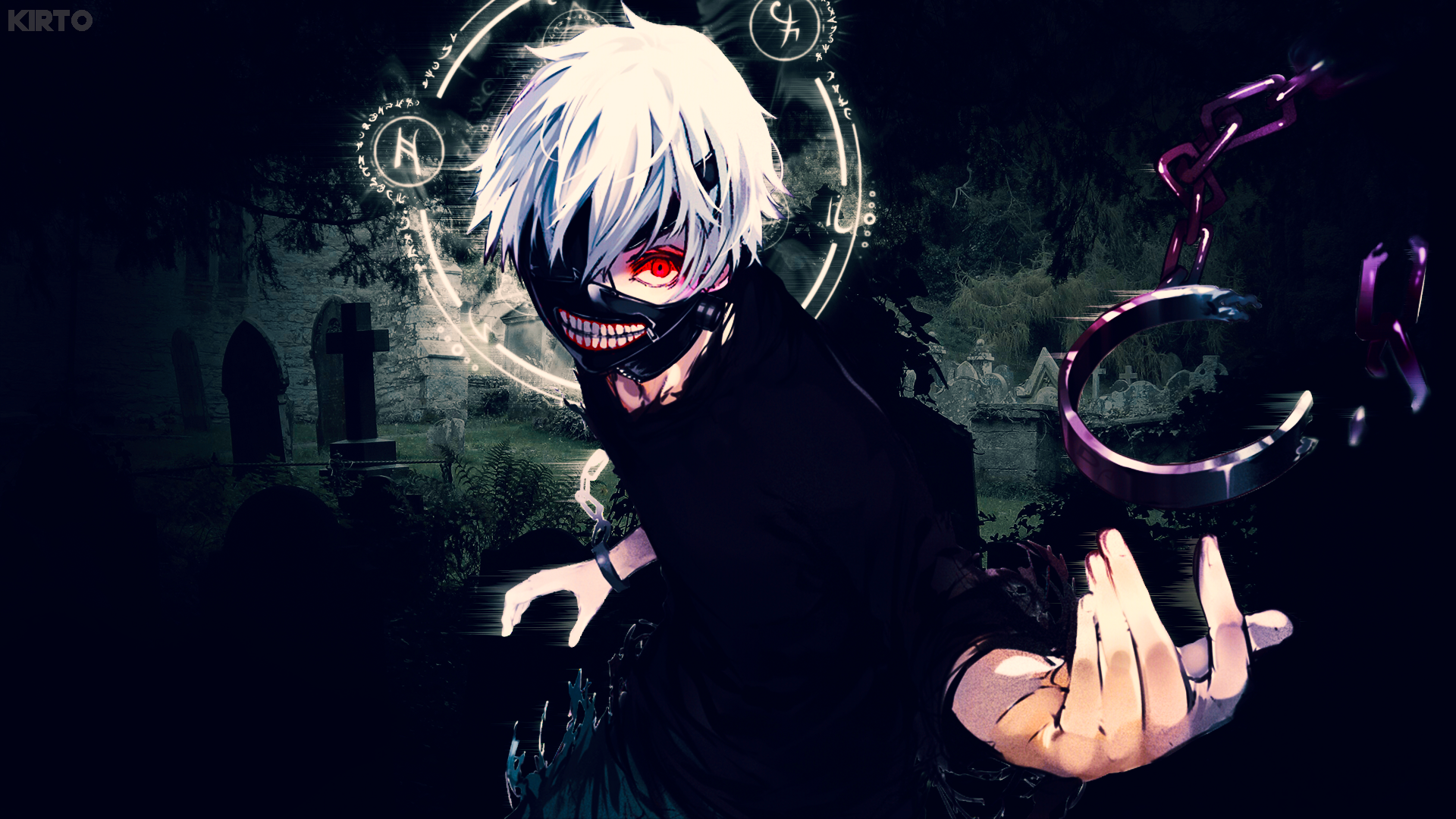 Tokyo Ghoul Kaneki Wallpaper #1 by KirtoFx on DeviantArt